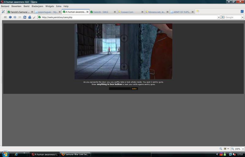 Human Awareness Test Human Awareness Test